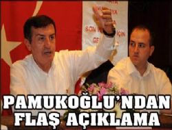 Pamukoğlu ndan şok açıklama!