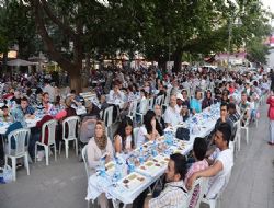 Halk iftarında tasavvuf sesleri