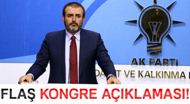 AK Parti’nin büyük kongresi bayram sonrası