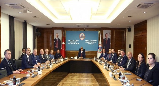 ATO’dan Gümrük ve Ticaret Bakanı Tüfenkci’ye ziyaret