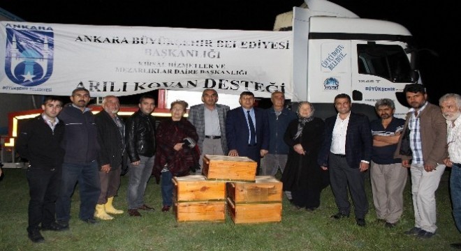 Ankara Büyükşehir’den çiftçiye destek