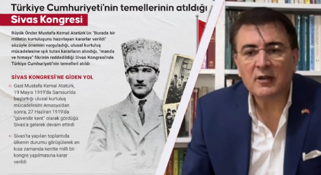 Aydemir: Sivas Kongresi şahlanışın en zirve zamanıdır