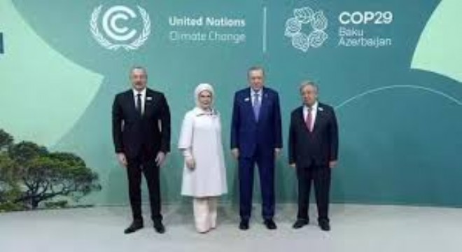 Cumhurbaşkanı Erdoğan, COP29 Dünya Liderleri İklim Zirvesi'ne Katıldı