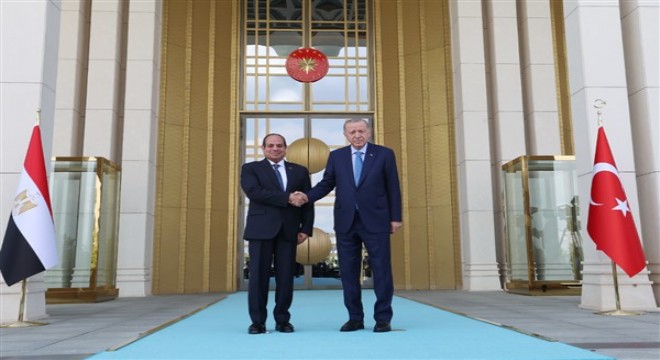 Cumhurbaşkanı Erdoğan, Mısır lı mevkidaşı Es-Sisi ile görüştü