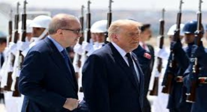 Cumhurbaşkanı Erdoğan’dan Trump’a Resmi Karşılama