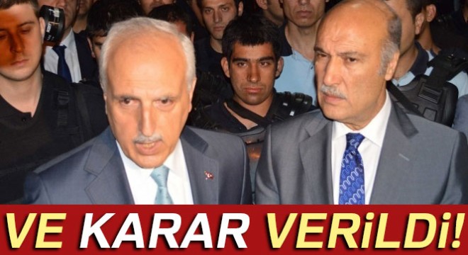 Hüseyin Avni Mutlu ve Hüseyin Çapkın için karar verildi