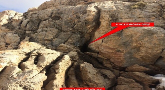 PKK’nın silah deposu olarak kullandığı mağaralar ele geçirildi