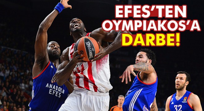 Turkish Airlines Euroleague: Anadolu Efes: 77 - Oympiakos: 69