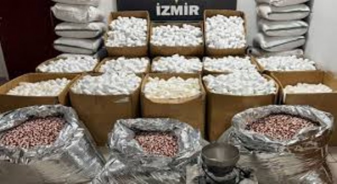 Uyuşturucu Operasyonunda 2,3 Milyon Hap Ele Geçirildi