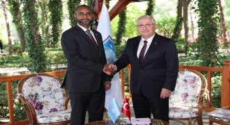 Bakan Güler, Somali Savunma Bakanı Muhammed Nur ile bir araya geldi