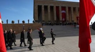 Büyük Önder Atatürk, Vefatının 87. Yılında Anıtkabir’de Anıldı